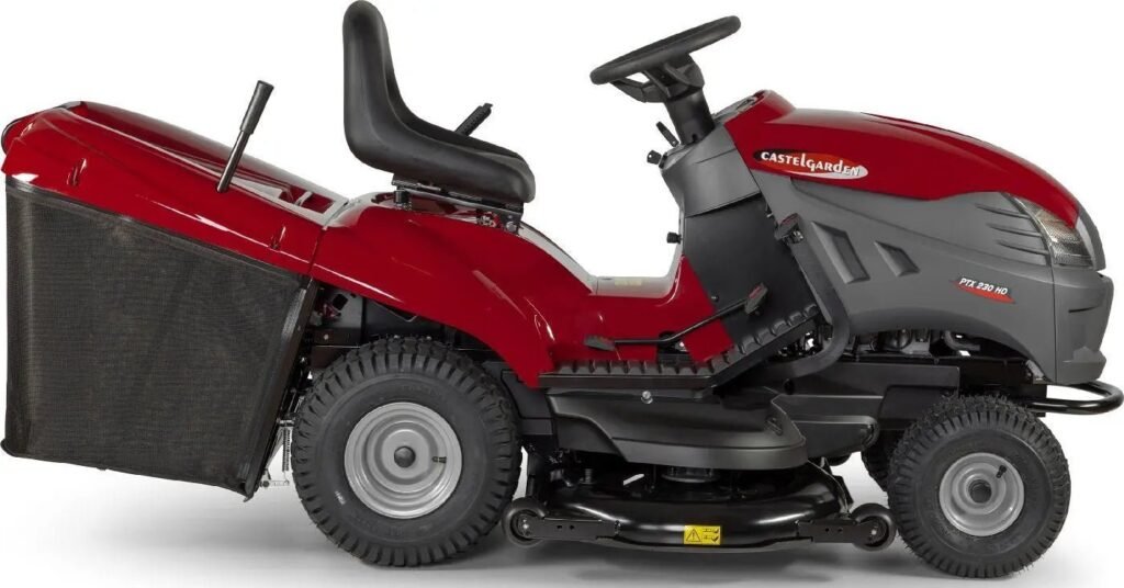 Castelgarden Rasentraktor 122 cm, 19 PS, Hydrostat, 300 L Fangkorb, ST 650 Twin Motor
