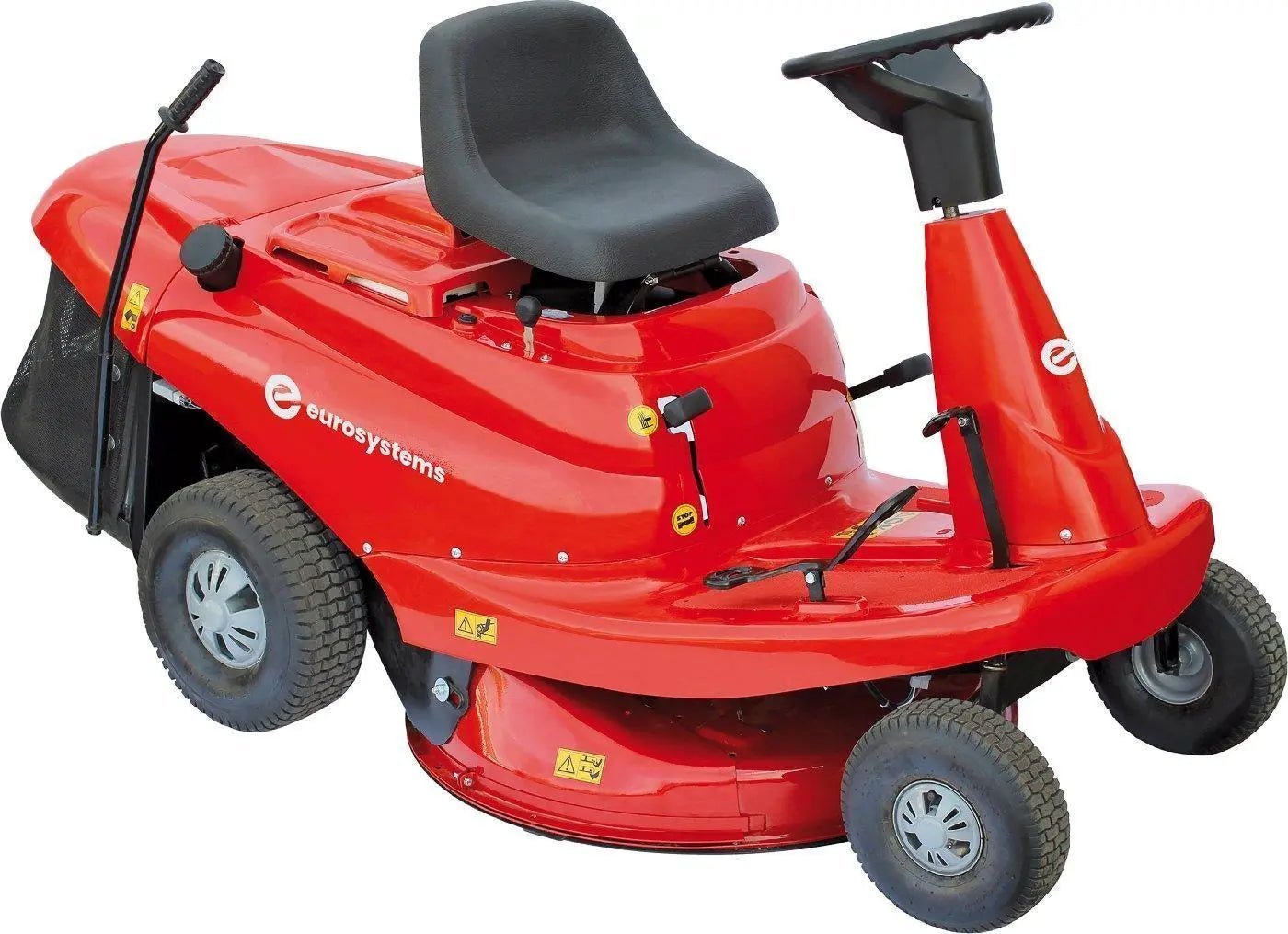 Eurosystems Aufsitzmäher Slalom 67 B&S, 67 cm Schnittbreite, 344 cm³ Motor, 150 L Fangkorb Eurosystems Aufsitzmäher Slalom 67 B&S, 67 cm Schnittbreite, 344 cm³ Motor, 150 L Fangkorb
