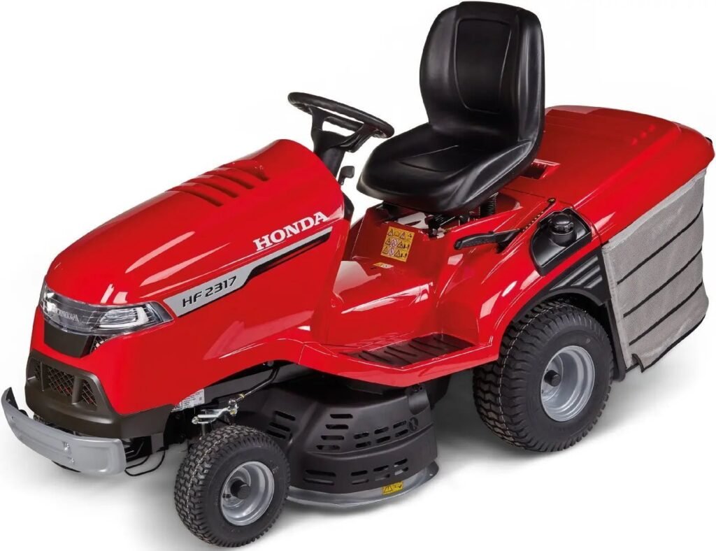 Honda Rasentraktor HF 2317 HM, 92 cm Schnittbreite, 2-Zylinder Motor, 280 L Fangkorb, Hydrostat