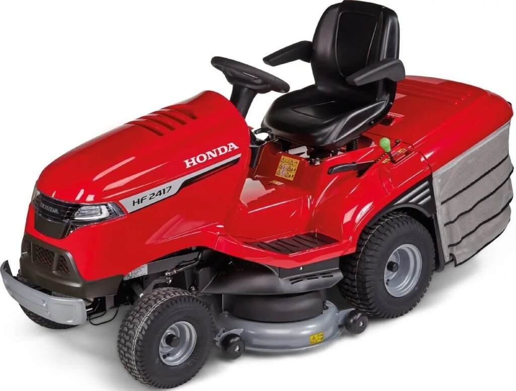 Honda HF 2417K5 HT Rasentraktor 102 cm – 17 PS V-Twin, Hydrostat, Optiflow, 300 L