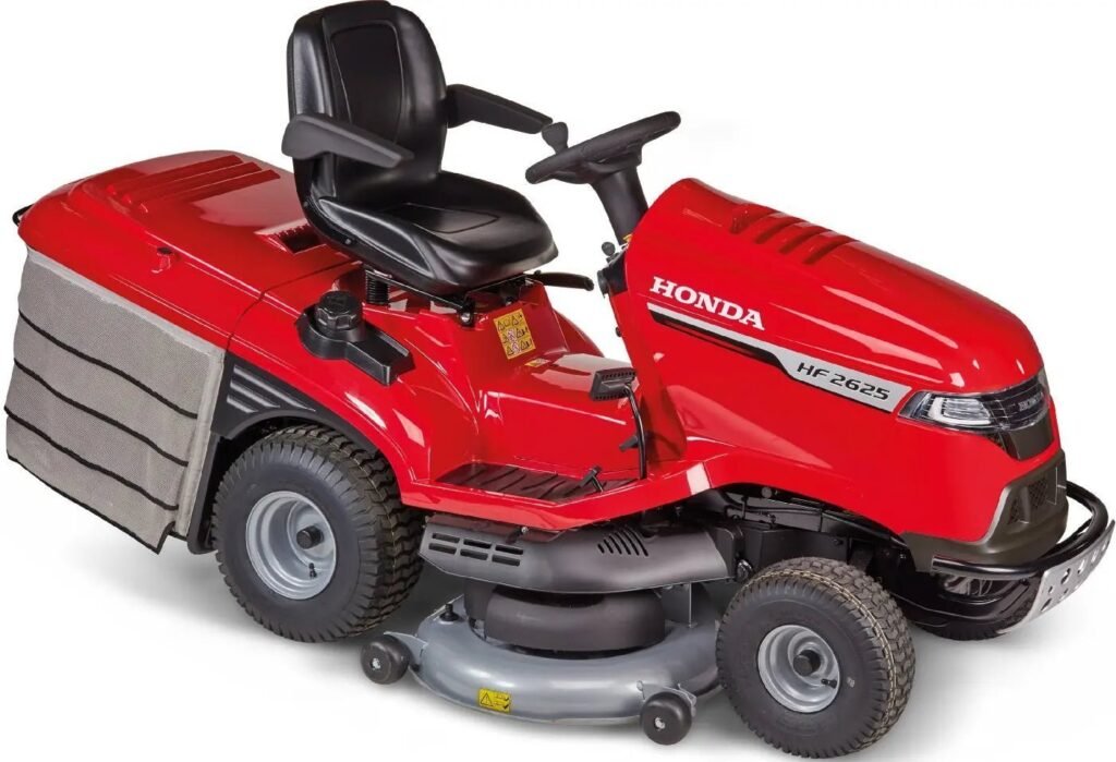 Honda HF 2625 HT Rasentraktor 122 cm – 22,4 PS GXV 690, Hydrostat, Optiflow, elektrischer Fangkorb
