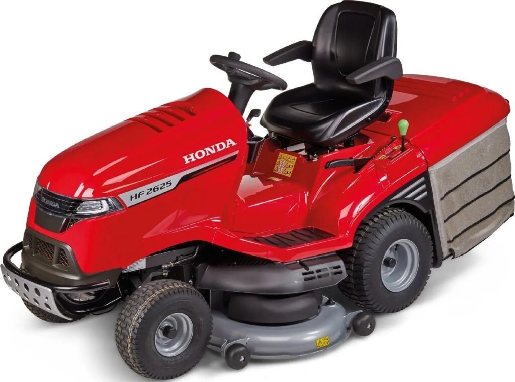 Honda HF 2625 HT Rasentraktor 122 cm – 22,4 PS GXV 690, Hydrostat, Optiflow, elektrischer Fangkorb