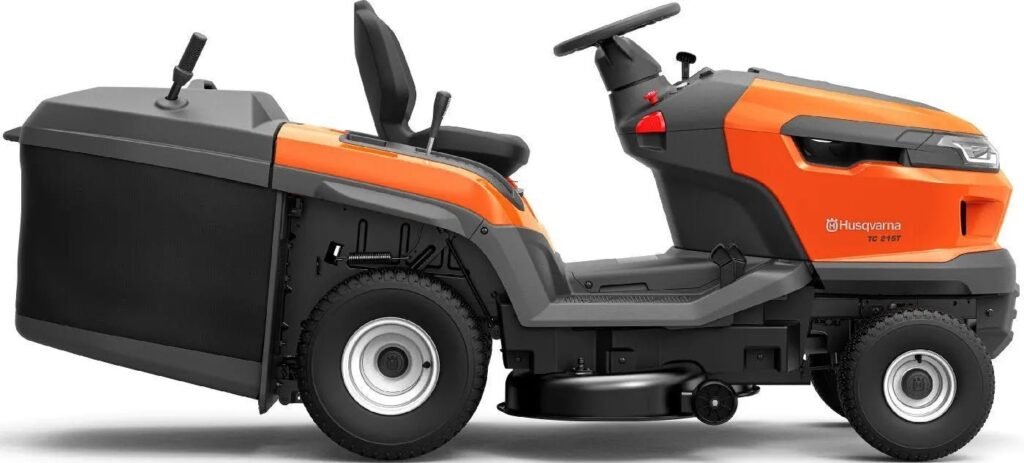 Husqvarna Rasentraktor TC 215T, 95 cm Schnittbreite, 2-Zylinder Motor, Hydrostat, 300 L Fangkorb, Air Induction