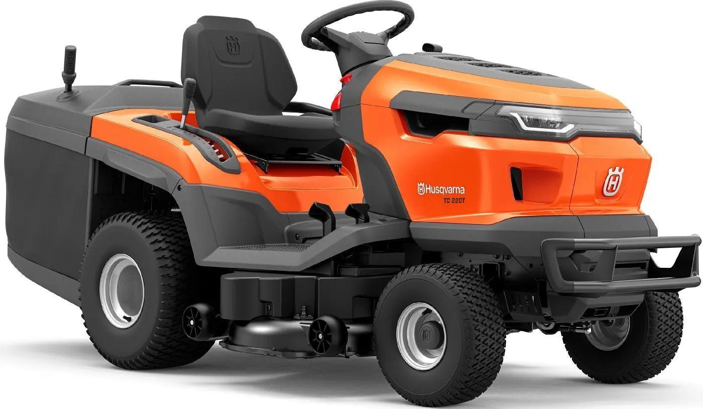 Husqvarna Rasentraktor TC 220T, 108 cm Schnittbreite, 25,1 PS, Hydrostat, 350 L Fangkorb Husqvarna Rasentraktor TC 220T, 108 cm Schnittbreite, 25,1 PS, Hydrostat, 350 L Fangkorb