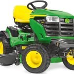 John Deere X350 Rasentraktor ohne Mähwerk, 19,1 PS Kawasaki V-Twin, Hydrostat