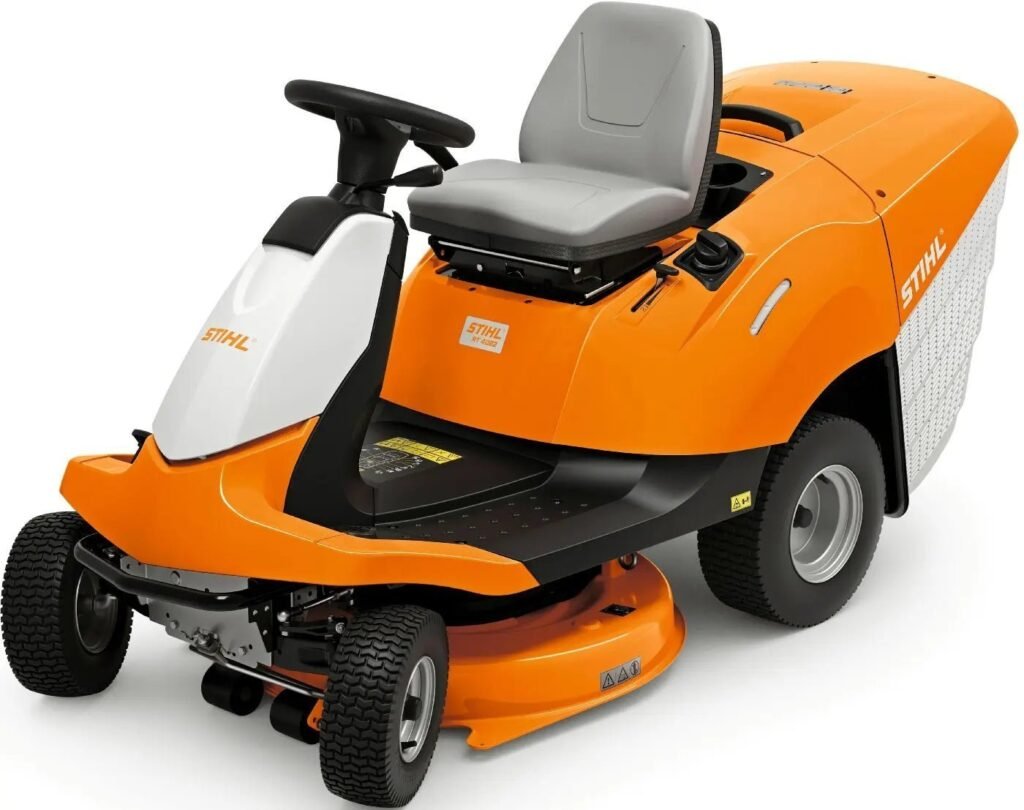 STIHL Aufsitzmäher RT 4082, 80 cm Schnittbreite, 452 cm³ Motor, Hydrostat, 250 L Fangkorb