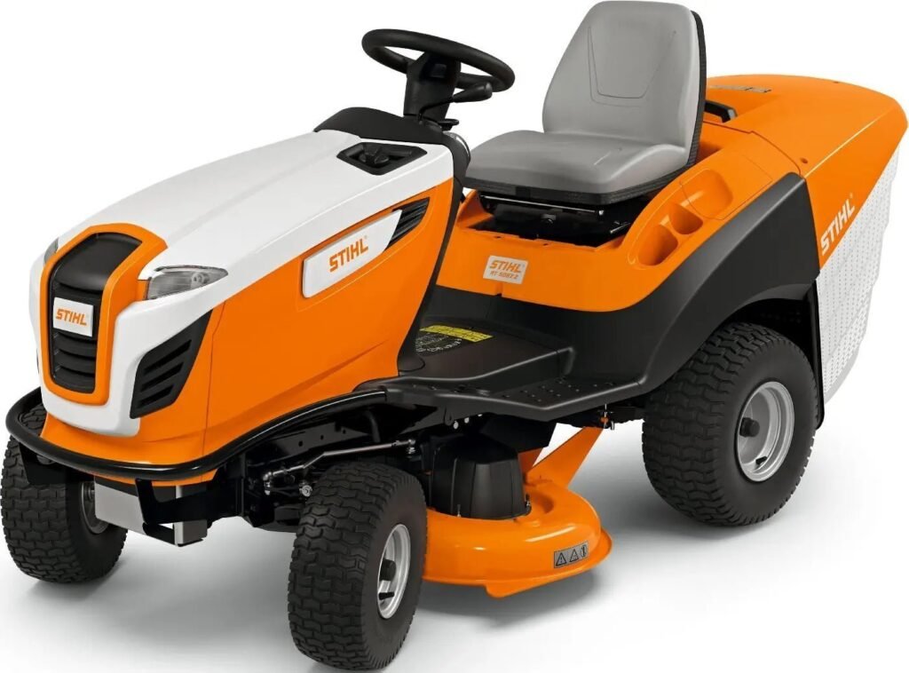 STIHL Aufsitzmäher RT 5097 Z, 95 cm Schnittbreite, 2-Zylinder Motor, Hydrostat, 250 L Fangkorb