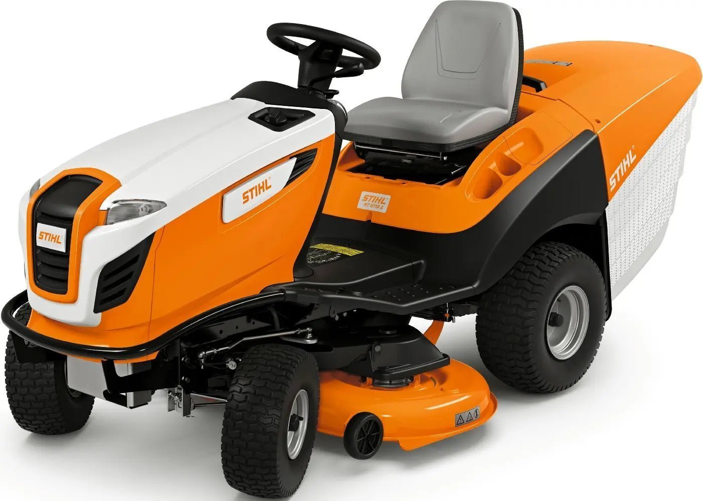 STIHL Aufsitzmäher RT 5112 Z, 110 cm Schnittbreite, 2-Zylinder Motor, 350 L Fangkorb, Hydrostat STIHL Aufsitzmäher RT 5112 Z, 110 cm Schnittbreite, 2-Zylinder Motor, 350 L Fangkorb, Hydrostat