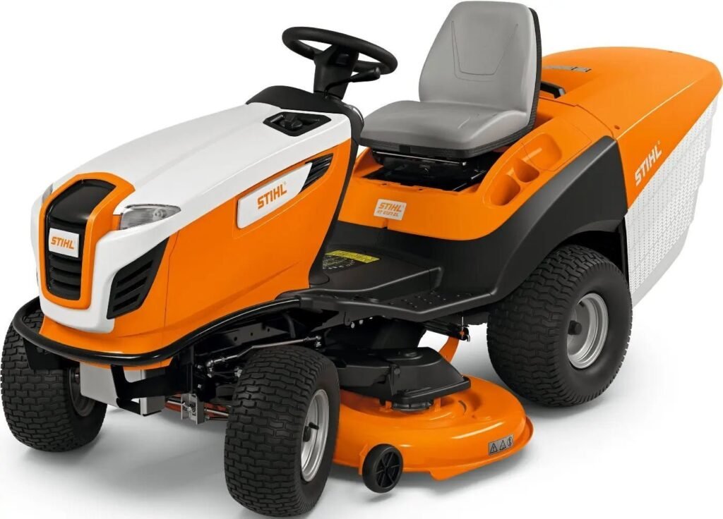 STIHL RT 6112 ZL Aufsitzmäher 110 cm, 16,6 PS, Hydrostat, 350 L Fangkorb, Tempomat