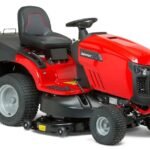 Benzin Rasentraktor 122 cm – 27 PS Briggs & Stratton V-Twin, 350 L Fangkorb, Hydrostat, Mulchkit inkl.