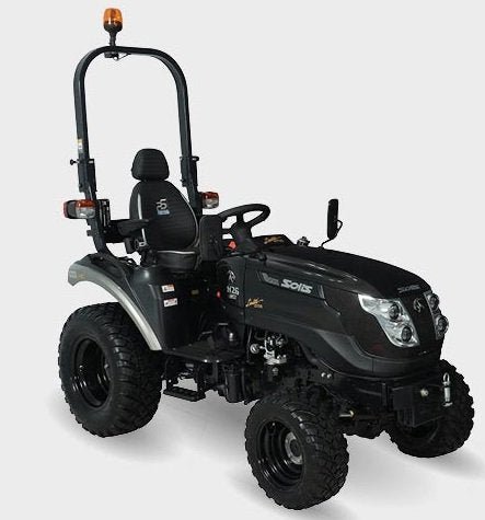 Solis 26 HST Limited Edition Schwarz 26 PS Diesel mit Allrad – Hydrostat Kleintraktor mit Mitsubishi Motor