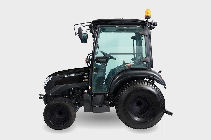 Solis 26 HST Panther Kleintraktor mit Kabine Schwarz – 26 PS, Hydrostat, Allrad