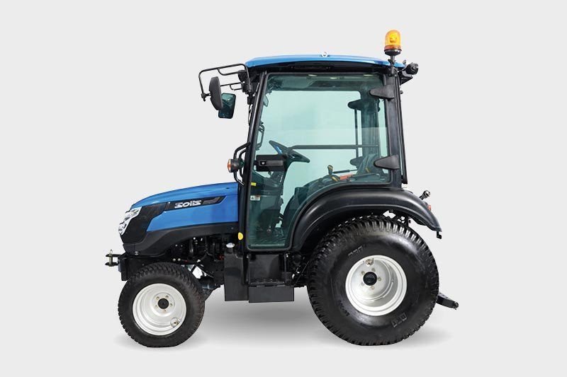 Solis 26 HST Kleintraktor mit Kabine – 26 PS Mitsubishi Diesel, Hydrostat, Allrad