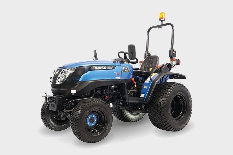 Solis 26 Tiger Blau Kleintraktor – 26 PS Allradtraktor mit Servolenkung