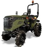 Startrac 22 Kleintraktor Nato-Grün mit Rasenbereifung – 22 PS Kompakttraktor mit Allrad