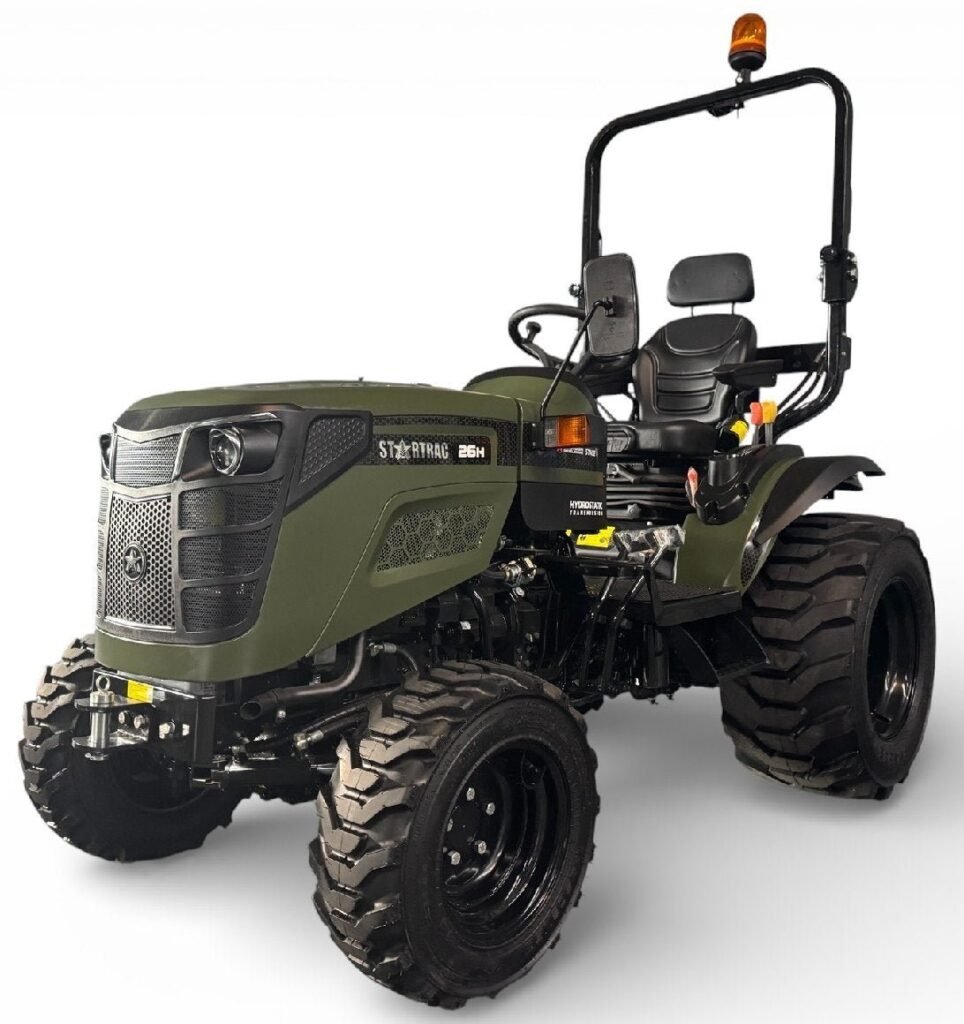 Startrac 26 HST Kleintraktor 25 PS Diesel – Hydrostat, Allrad, Mitsubishi Motor, Radialbereifung