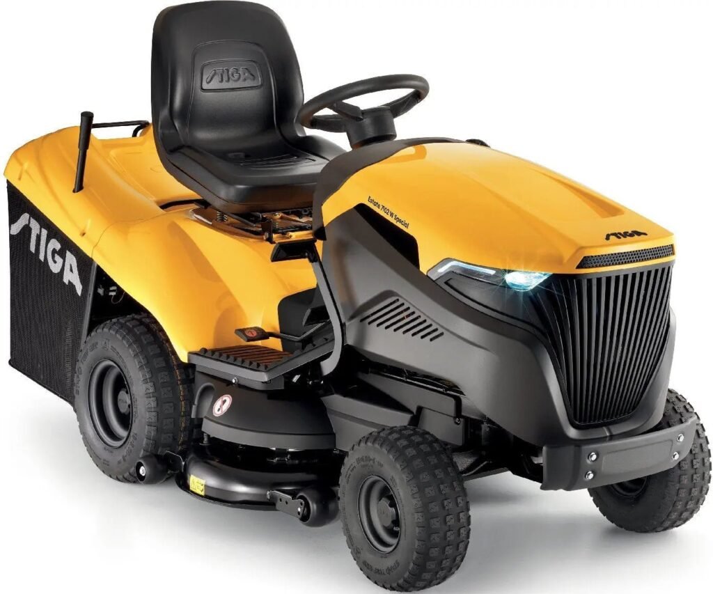 Rasentraktor 102 cm Schnittbreite, 24,6 PS Honda GXV 630, Hydrostat, 300 L Fangkorb, Mulchfunktion