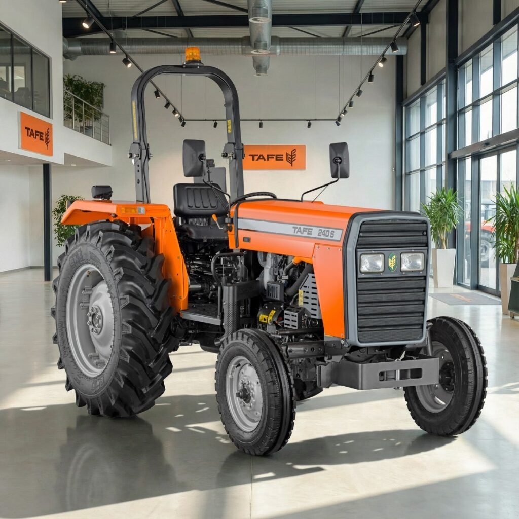 TAFE 240S Classic 2WD Kleintraktor 49,5 PS Diesel – 8+2 Getriebe, 1450 kg Hubkraft