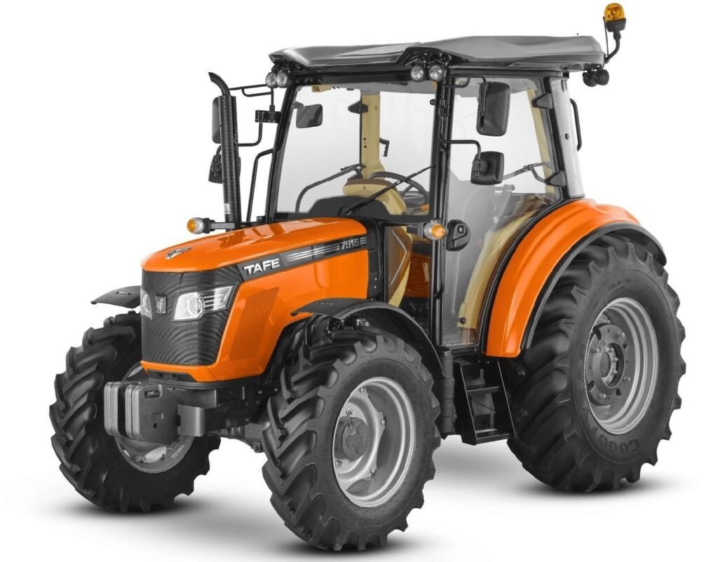 TAFE 7515C Traktor 74 PS mit Kabine – Allradtraktor mit 8.000 kg Anhängelast