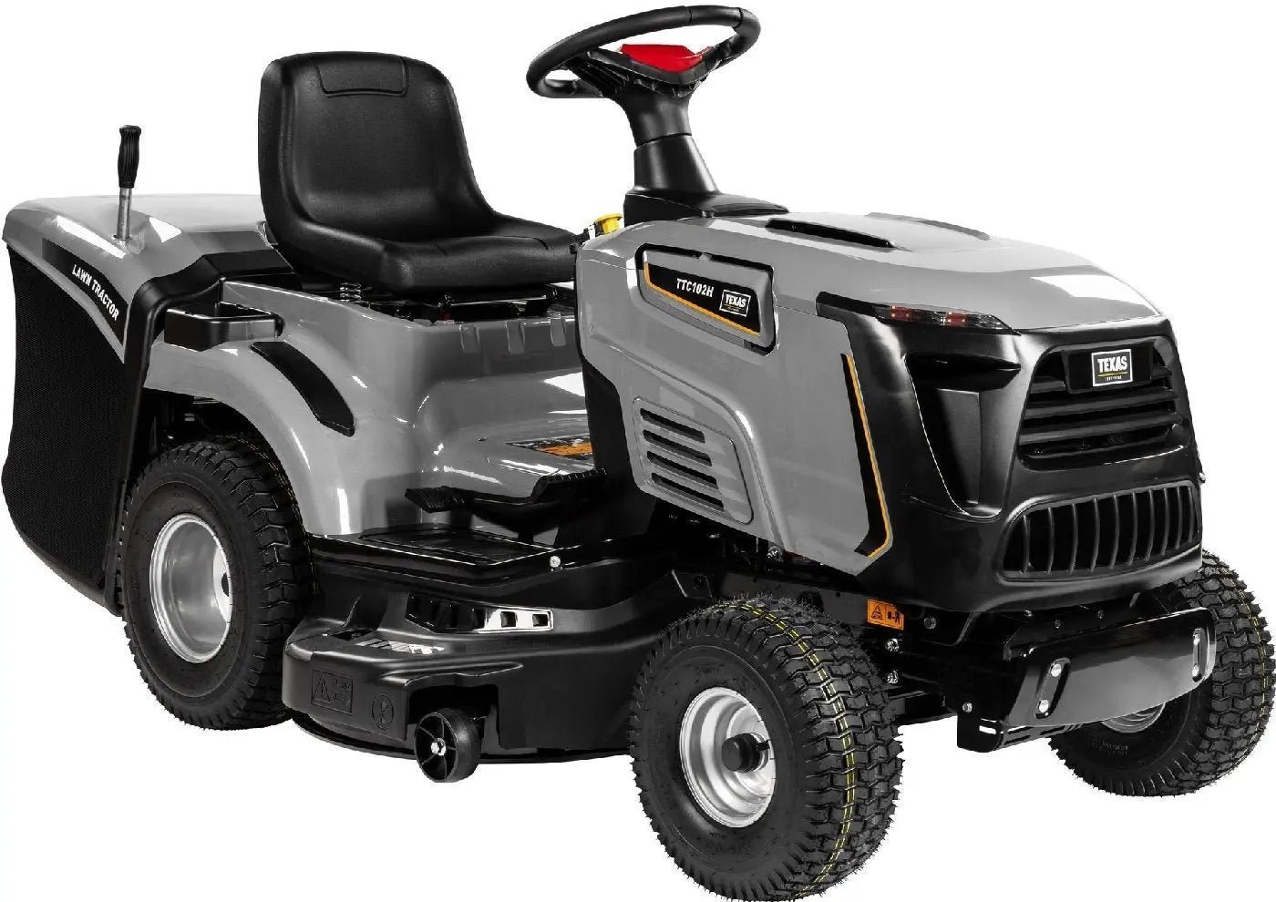 TEXAS Rasentraktor Premium TTC102H, 102 cm Schnittbreite, Hydrostat, 452 cm³ Motor, Fangkorb 245 l TEXAS Rasentraktor Premium TTC102H, 102 cm Schnittbreite, Hydrostat, 452 cm³ Motor, Fangkorb 245 l