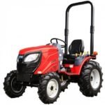 TYM T255 Kleintraktor mit Rasenbereifung & 153 cm Zwischenachsmähwerk MM60 – 25,7 PS Hydrostat Allrad