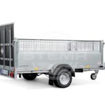 STEMA MUT O2 13-30-15.1 Gitterbeplankung halboffen, Teleskopkurbelstütze