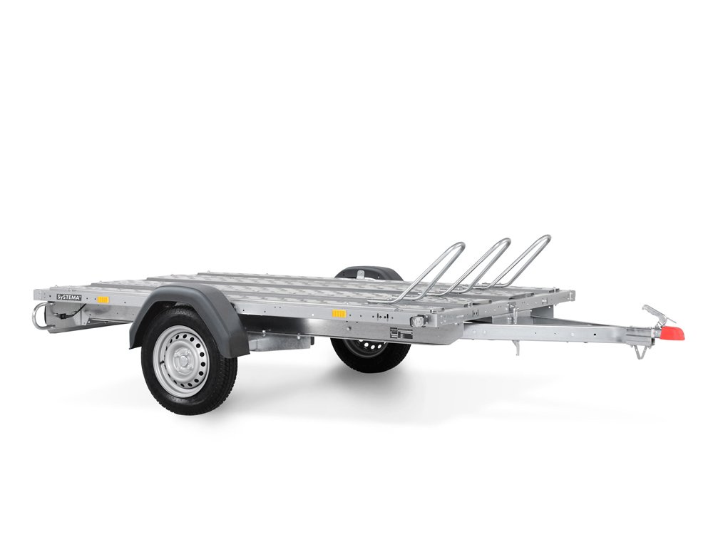 STEMA STM O1 7.5-25-13.1 Rot gepulvert – Motorradtransporter STEMA STM O1 7.5-25-13.1 Rot gepulvert – Motorradtransporter