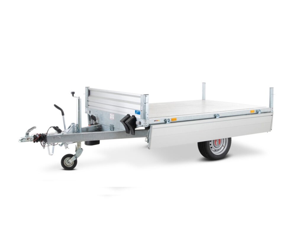 STEMA RKE O2 13-27-15.1 ALU ROKO1 Heckkipper mit Handpumpe
