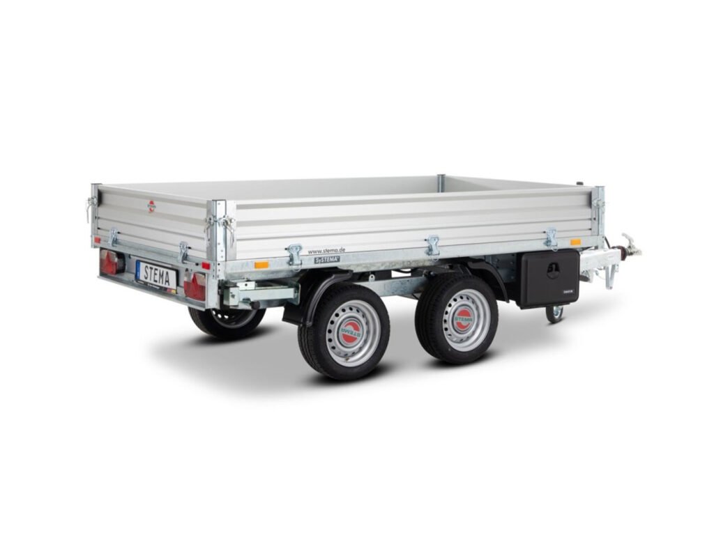STEMA RKE O2 27-27-15.2 ALU ROKO1 Heckkipper mit Handpumpe